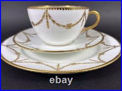 Paragon Star Art Nouveau Tea Set Gilded Bone China