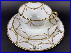 Paragon Star Art Nouveau Tea Set Gilded Bone China