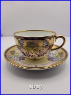 Pickard China Emil Fisher Art Nouveau Cup and Saucer