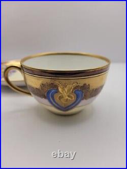 Pickard China Emil Fisher Art Nouveau Cup and Saucer