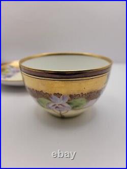 Pickard China Emil Fisher Art Nouveau Cup and Saucer