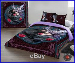 ROSE FAIRY NOUVEAU Duvet Cover Set UK KING / US QUEENSIZE BED by Anne Stokes