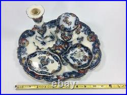 Rare Antique Art Nouveau Vanity Dressor Set Losol Ware Cromer Ceramic Complete