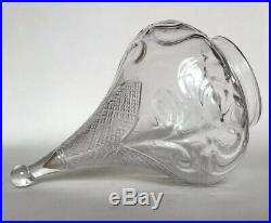 Rare Set of 6 Art Nouveau Powell Whitefriars Glass Tear Drop Lamp Shades BENSON