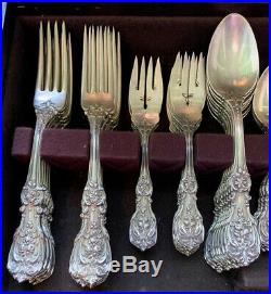 Reed & Barton Francis I 85pcs Silverware 6-Pc PlaceSetting For 12 FREE SHIPPING