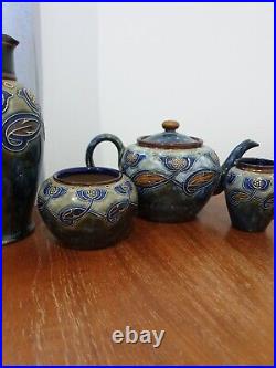 Royal Doulton Tea Set Arts & Craft Art Nouveau