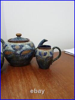 Royal Doulton Tea Set Arts & Craft Art Nouveau
