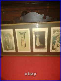 Set Of 4 Art Nouveau Prints By Joy Dunn