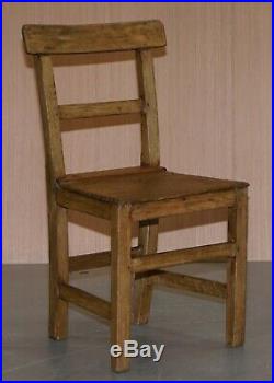 Set Of Six Victorian Elm And Oak Dining Room Chairs Stunning Timber Eight Ten