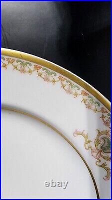 Stunning and perfect Haviland Limoges art nouveau, shabby chic china set for 4