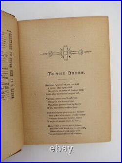 The Complete Works Of Tennyson (complete 2 Volume Set) (art Nouveau Bindings)