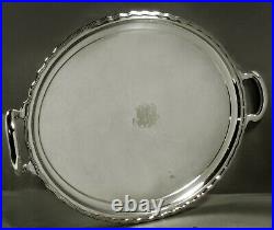 Tiffany Silver Tea Set Tray c1905 WAVE
