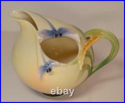 Vintage Art Nouveau Franz Dragonfly Porcelain Tea Set Signed by Jen Woo