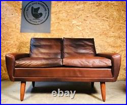 Vintage Danish MID Century Georg Thams 2 Person Sofa Set 1960