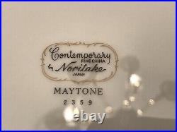 Vintage -Noritake- Japan -Pattern MAYTONE 2359 DINNERWARE SET 49 Pieces