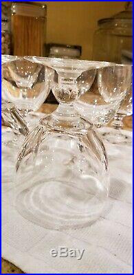 Vintage Steuben #6268 crystal Water Goblets 11 total set used w Provenance