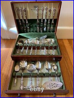 Vtg lot 1847 Rogers Bros Heritage silverware flatware silver antique BOX SET old