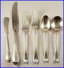 Wallace Grand Colonial Sterling Silver 6 Piece Place Setting No Monogram