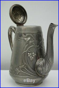 Wmf art nouveau silverplated coffee set wmf jugendstil
