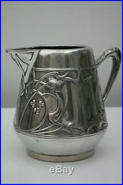 Wmf art nouveau silverplated coffee set wmf jugendstil